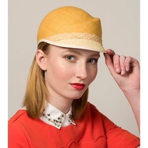 Sold 🌹 Cap style Panama Straw Hat made by Tierre Taylor